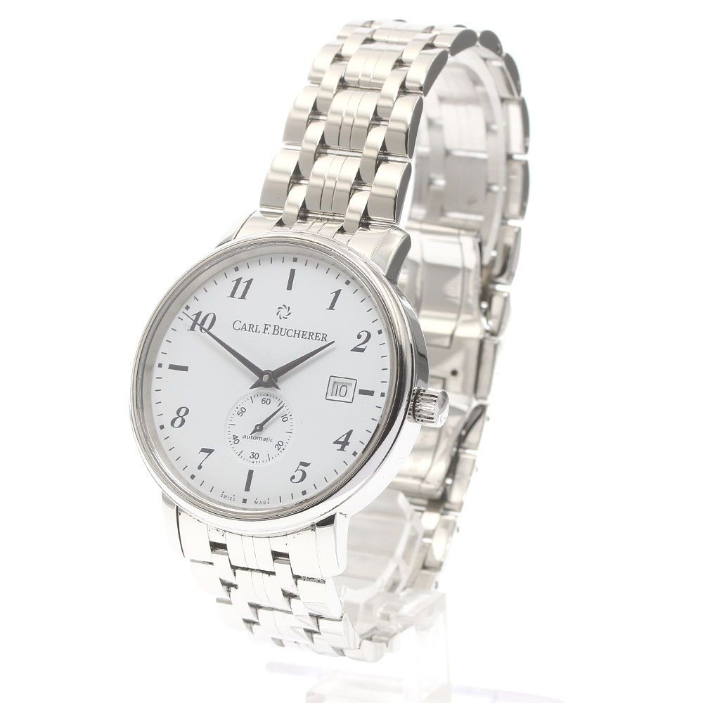 Carl F. Bucherer Adamavi Men’s Automatic Watch SS White Dial From Japan