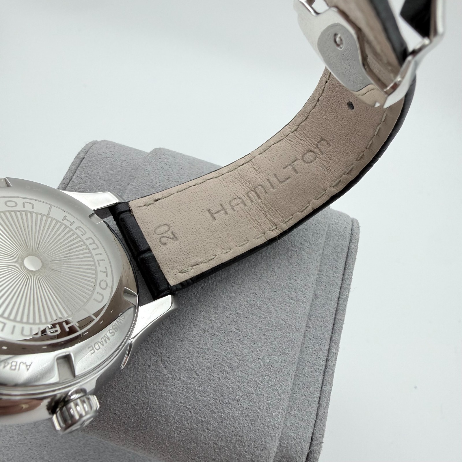BRAND NEW HAMILTON Jazzmaster H324510 40mm Silver Dial Date Quartz Men’s Watch