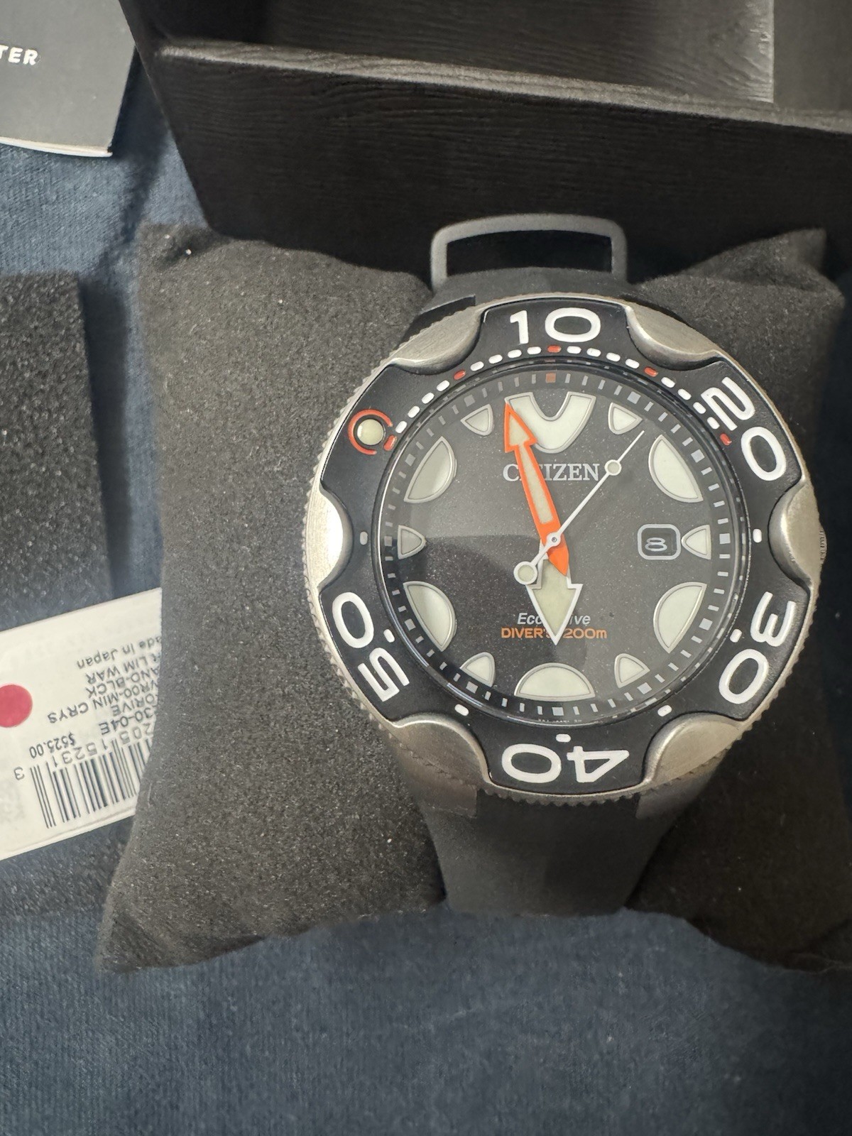 Citizen Eco Drive Pro master BN0230-04E unworn Box And Papers Made In Japan
