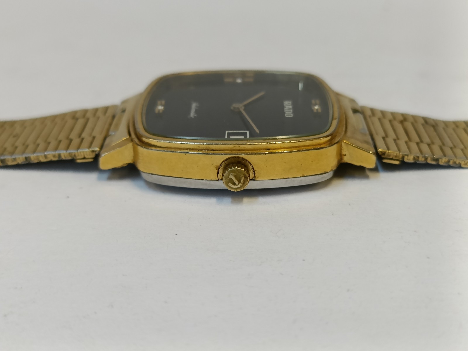 VINATGE RADO AUTOMATIC BLACK DIAL 634.7925.2 SWISS MEN’S WORKING CONDITION