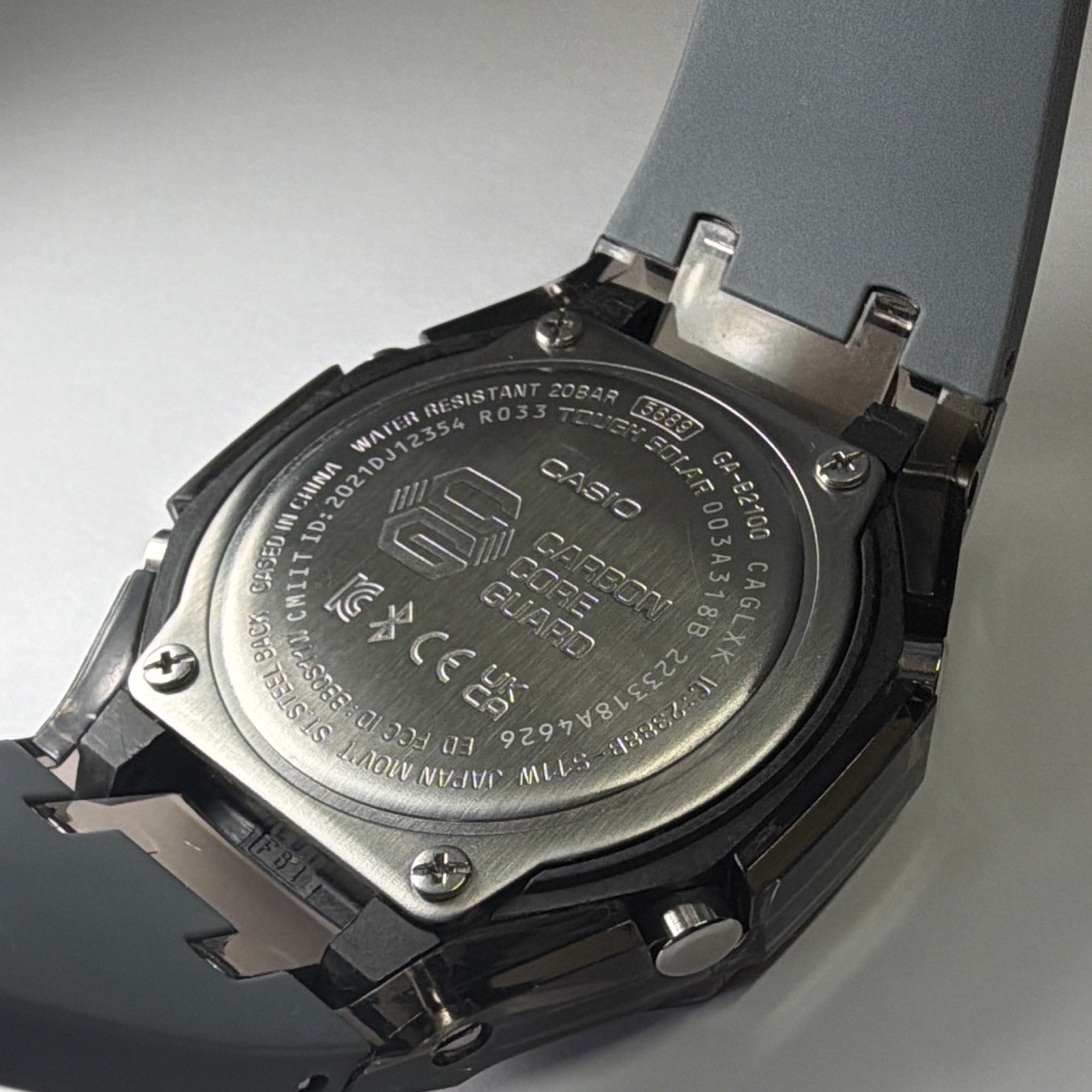 Casio G-SHOCK GA-B2100 (Bundle) Bluetooth Tough Solar 200m Gray Resin