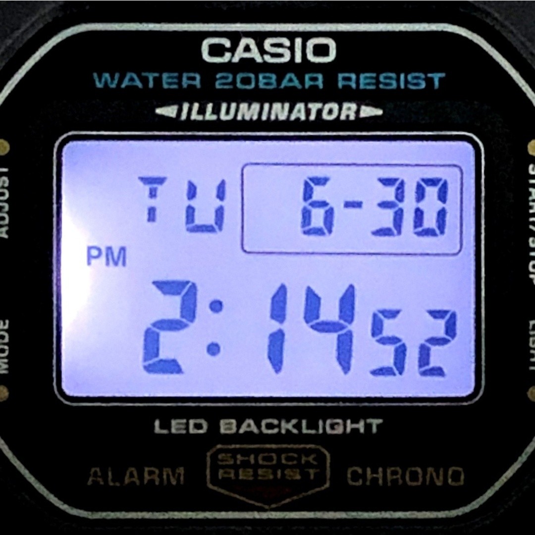 G SHOCK DW 5600UE 1 ILLUMINATOR Speed Model LED Backlight Square Black Released