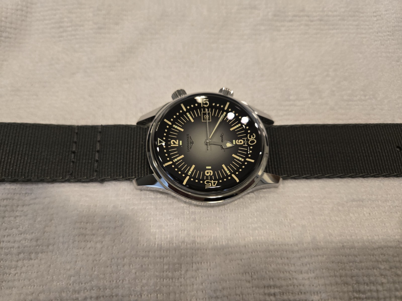 Longines Legend Diver 42 Gray L3.774.4.70.2