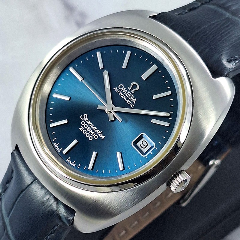 OMEGA SEAMASTER COSMIC 2000 AUTOMATIC 23 JEWELS CAL.1012 DATE VINTAGE MENS WATCH