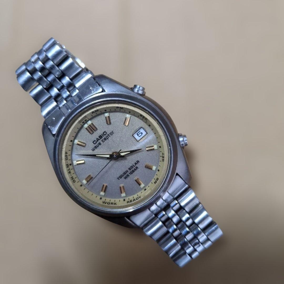 Working condition. CASIO Wave Ceptor Tough Solar wristwatch (main unit)