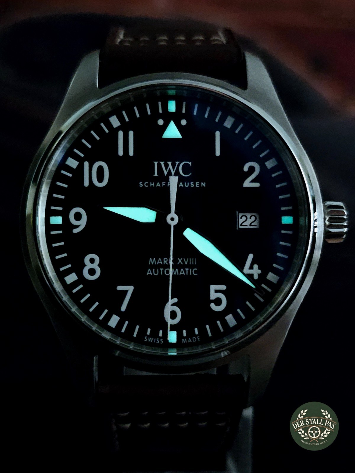 IWC Mark XVIII “Le Petit Prince” IW327010 – Blue Dial – 40mm – Great Condition