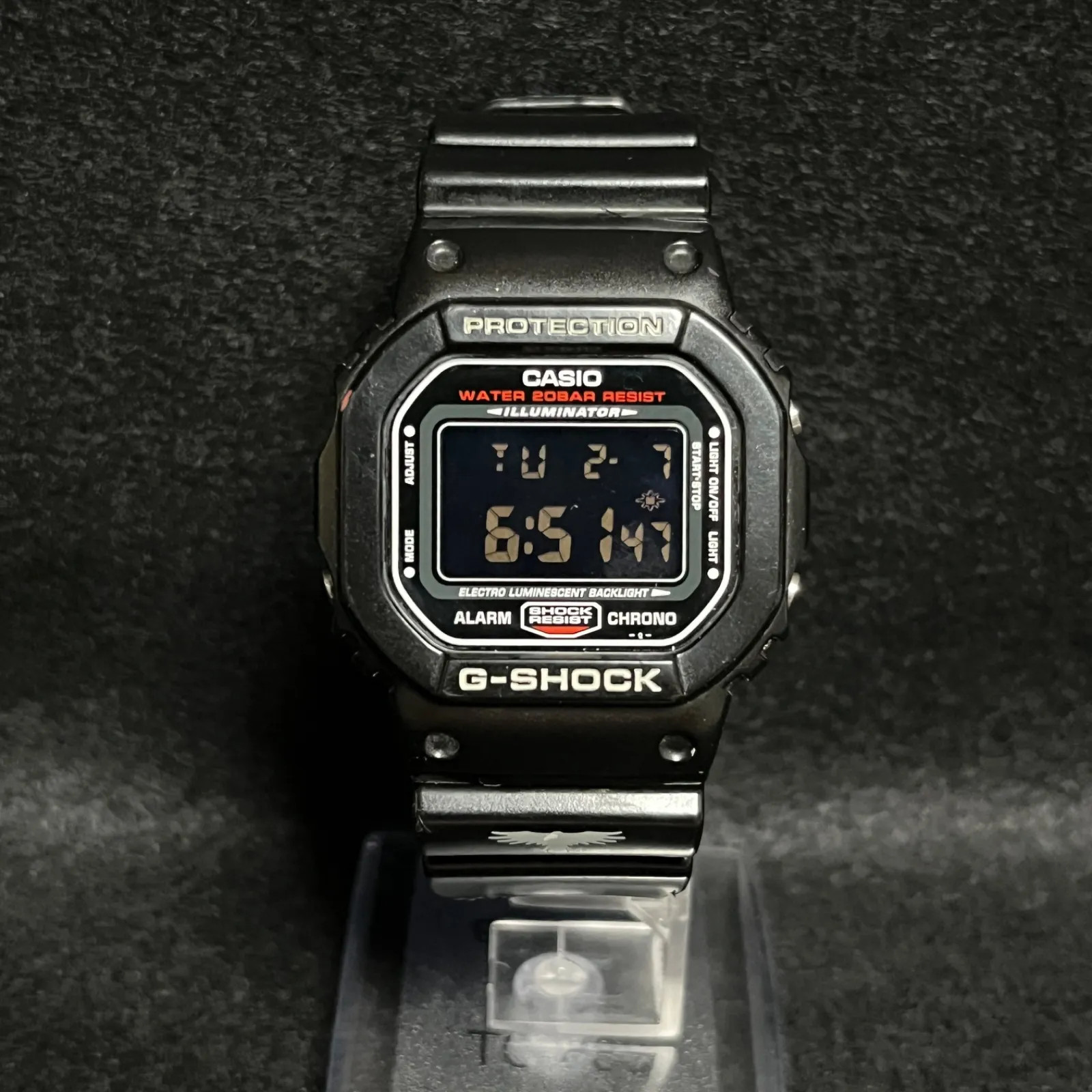 [Working Condition] G-SHOCK Speed ​​Glossy Black RAVEN Speed ​​Limited E