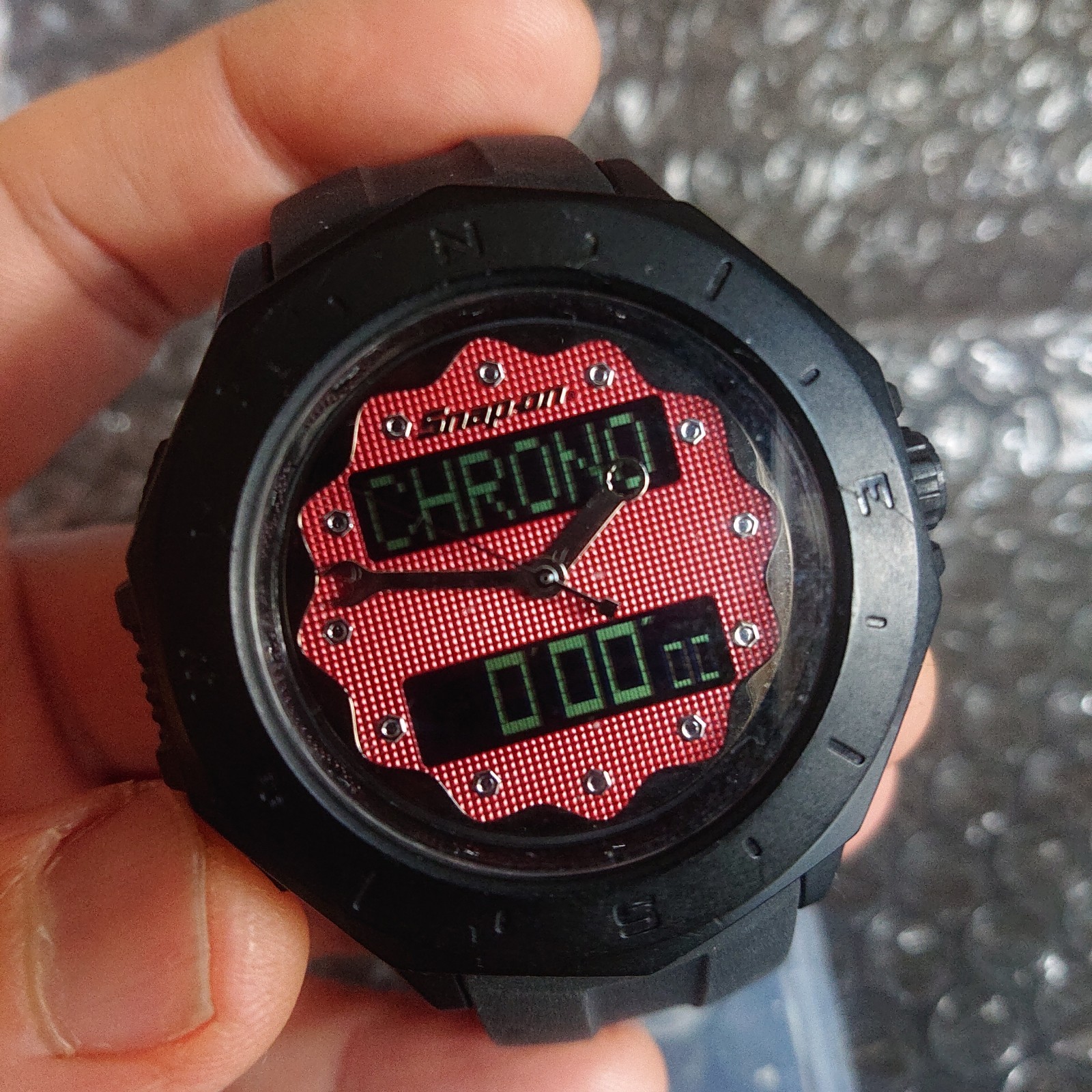 Rare Snap-on Digital-Analog Watch
