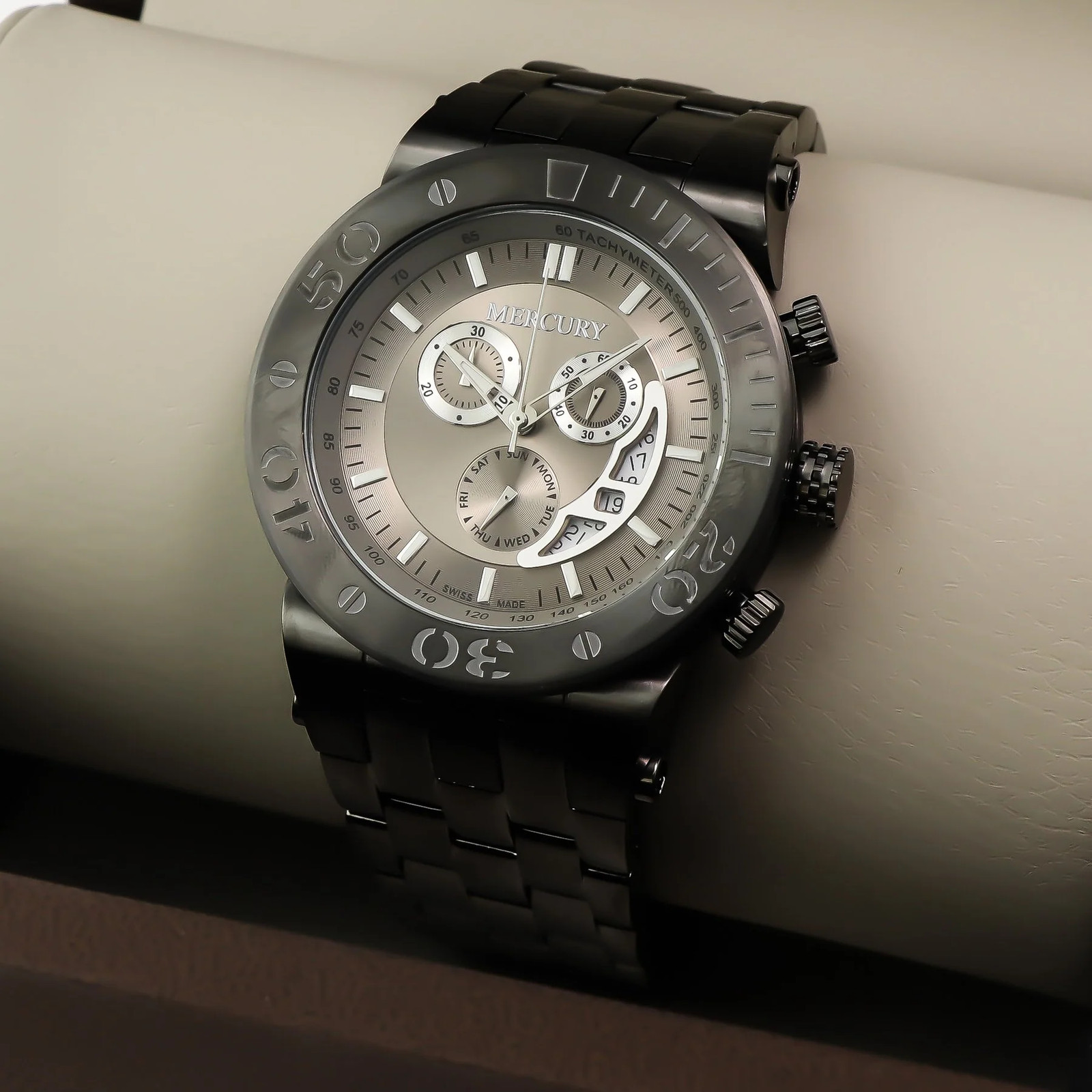 Mercury – Swiss Chronograph – ME10220-BB-2 Swiss Chronograph Quartz 46.5 mm