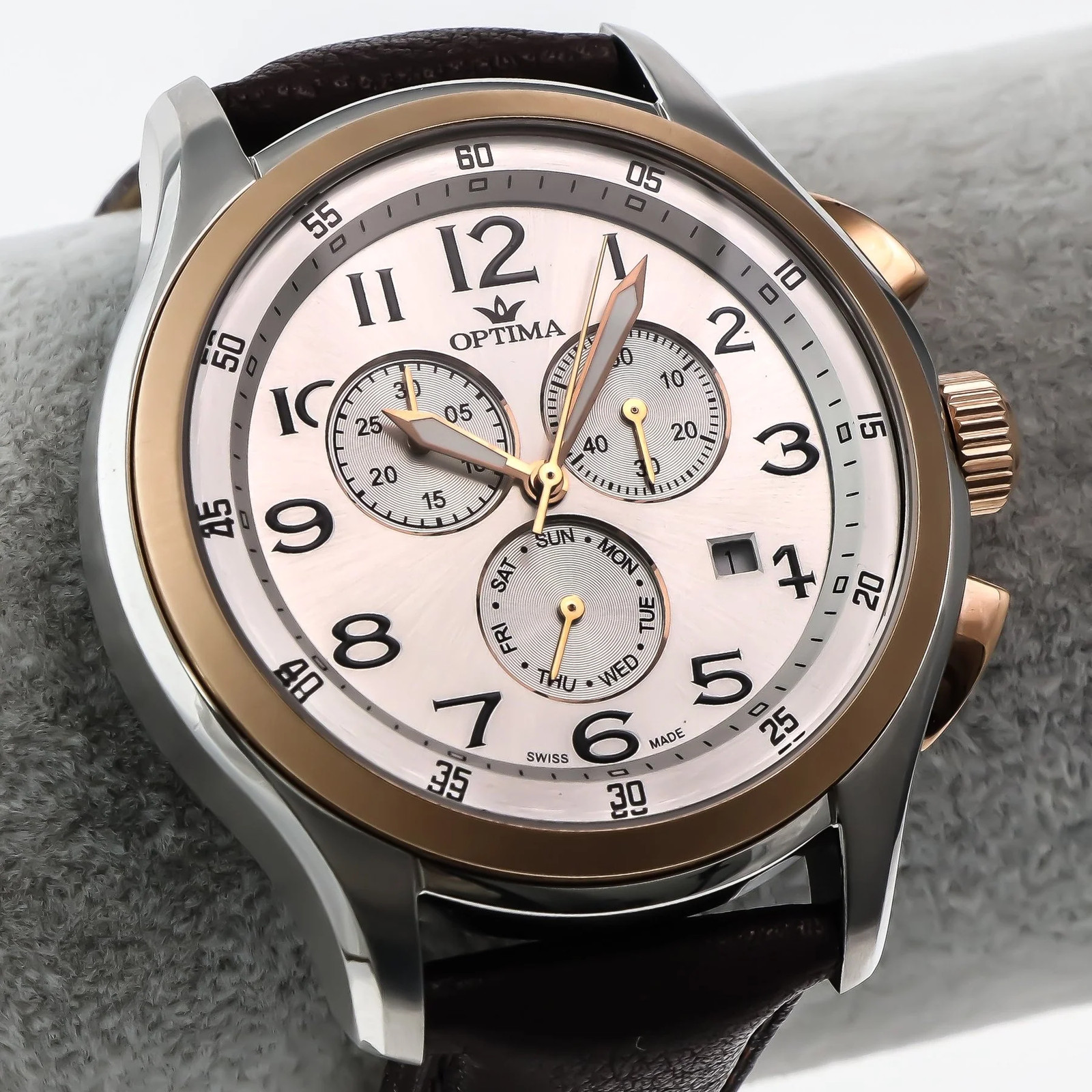 Optima – Swiss Chronograph – OSC376-SRL-1 Swiss Ronda Quartz 44.15mm OSC376 50