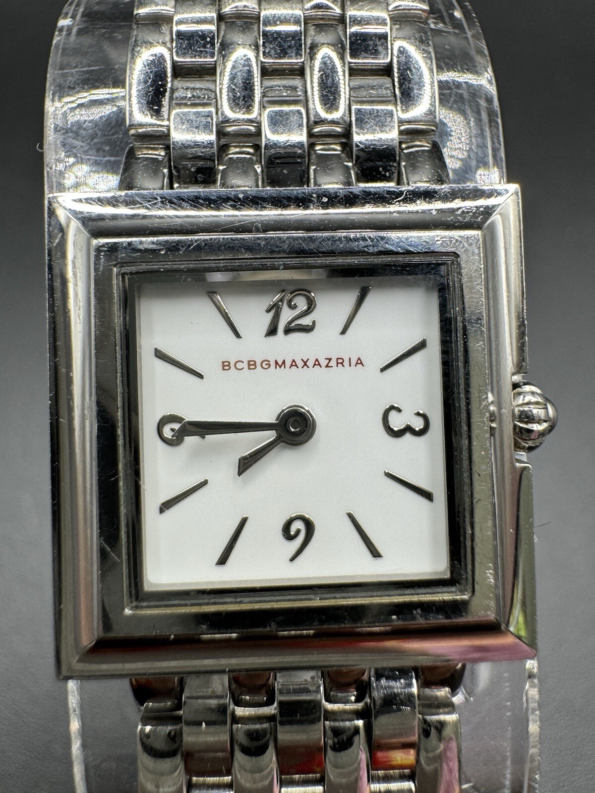 BCBCMAXAZRIA Women’s Stainless St 21x21mm Rectangle Water Resist 3 ATM