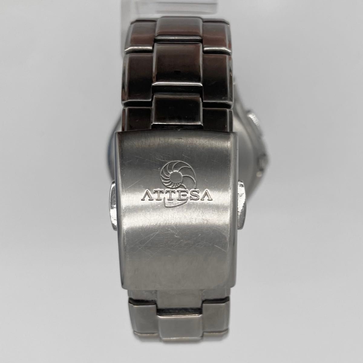 Citizen Attesa H110-T011331 Eco-Drive Radio Black Dial Titanium Watch Japan