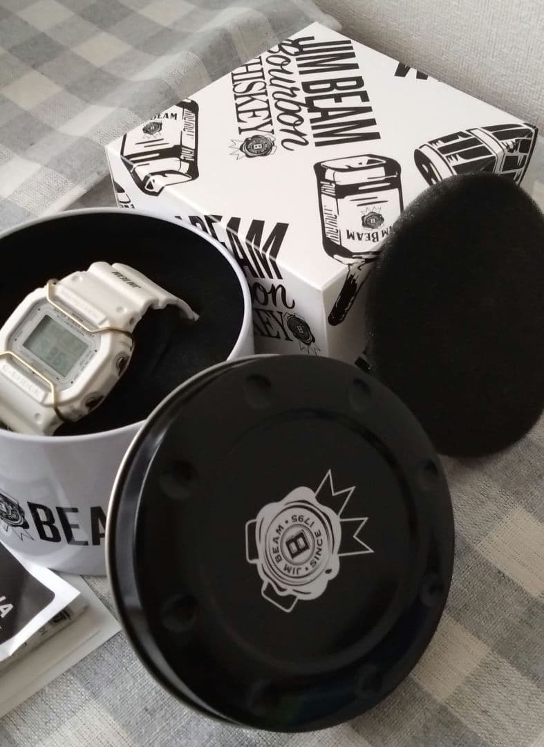 G-SHOCK Jim Beam DW5600E-1V Digital Watch Box Guarantee No Damage