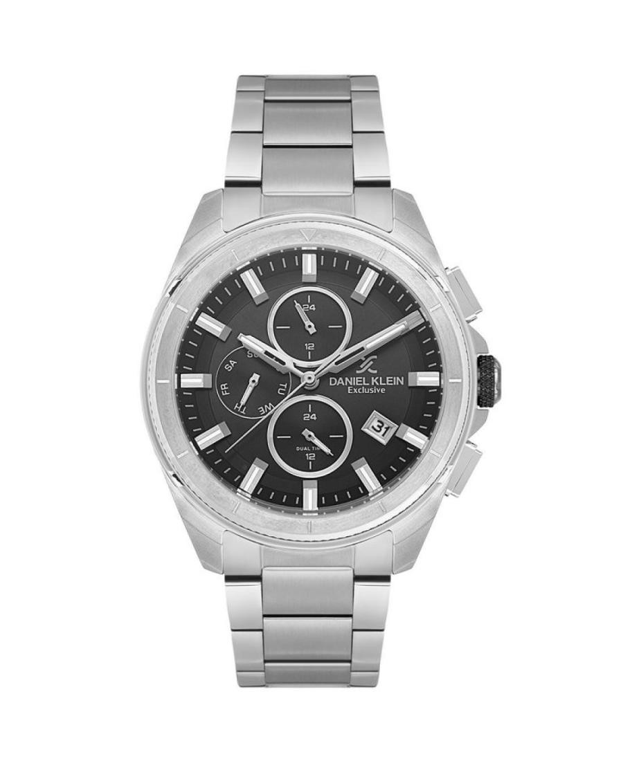 DANIEL KLEIN Men Analog Quartz Casual Watch Classic Dress Black Dial Waterproof