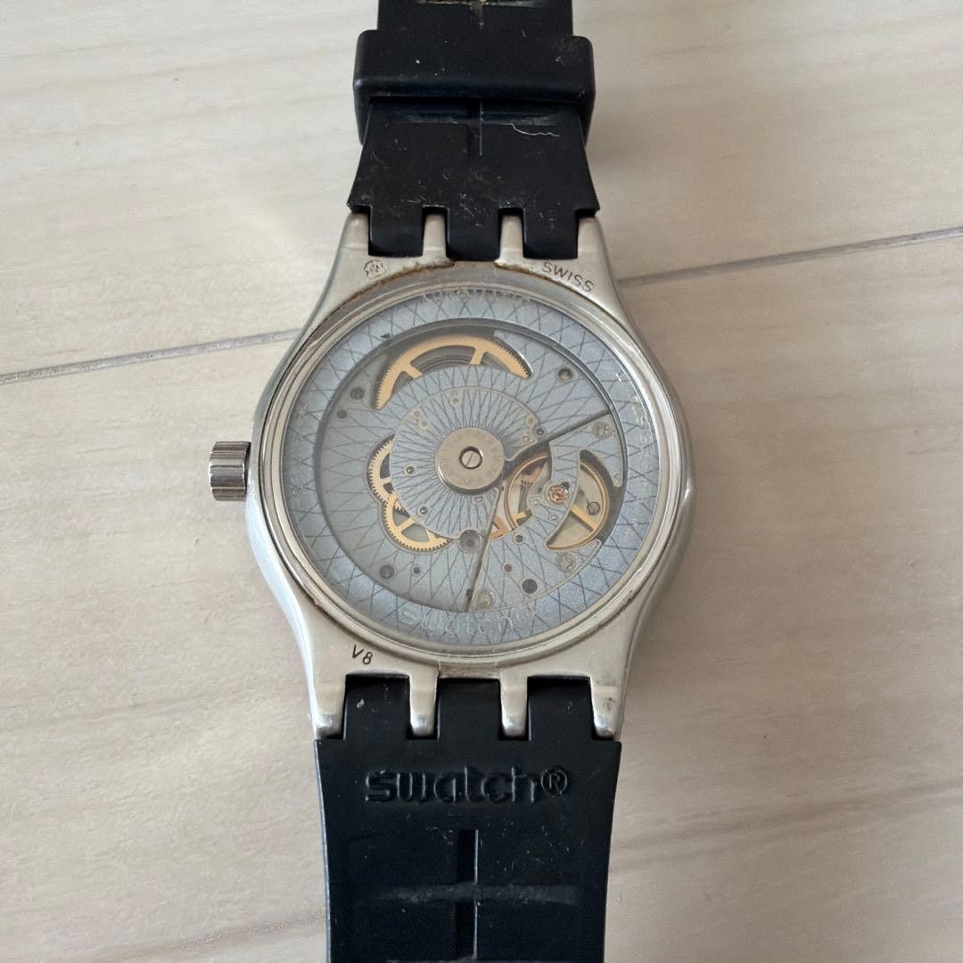 Swatch Sistem51 Irony Automatic Watch Black 2018 Model Box Manual Japan