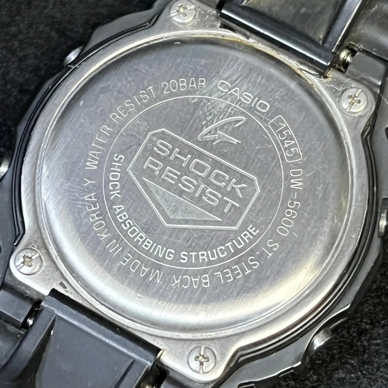 [Working Condition] G-SHOCK Speed ​​Glossy Black RAVEN Speed ​​Limited E