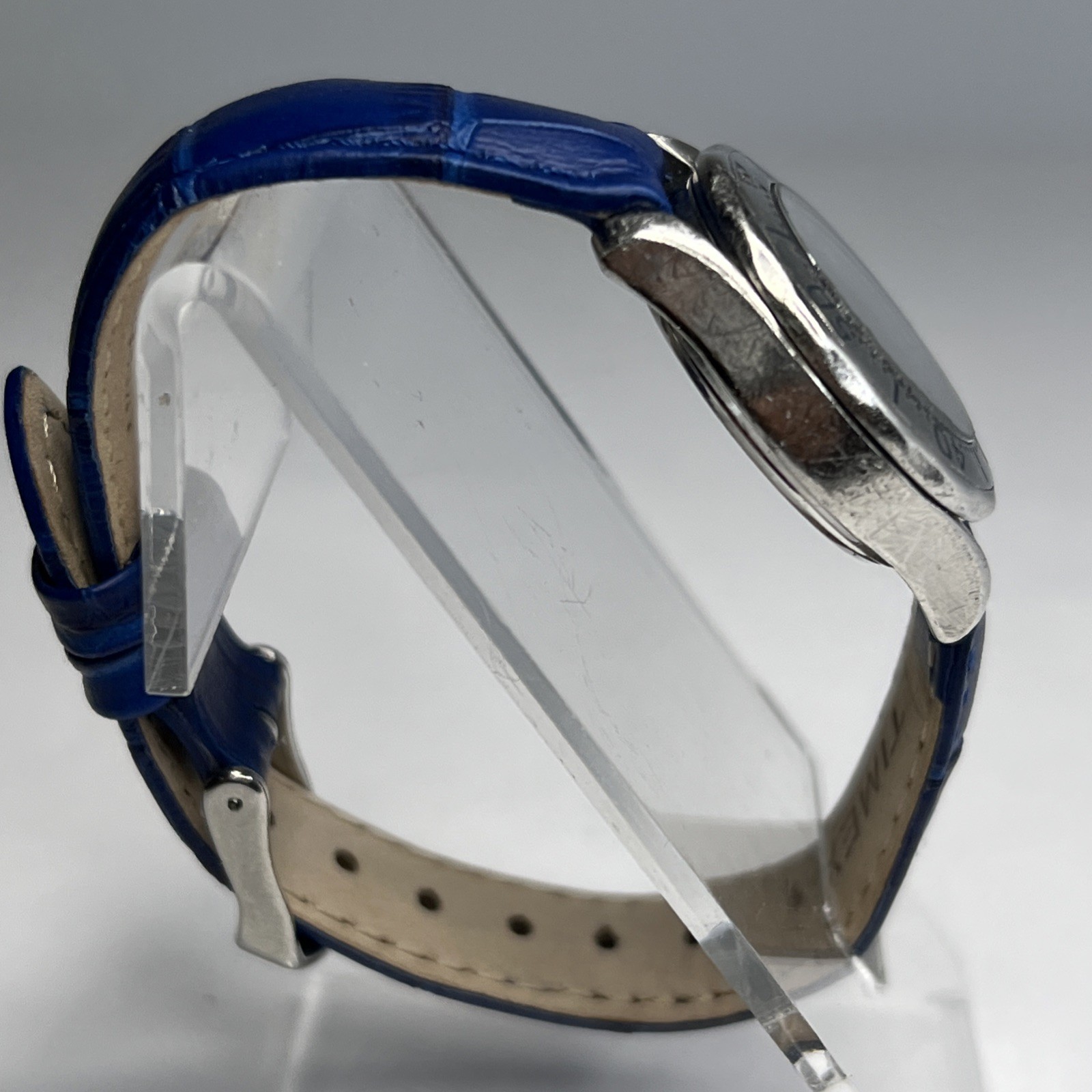 28mm Steel OMEGA 2285.80 Seamaster 300m Quartz Women’s Date Watch Blue Dial Band