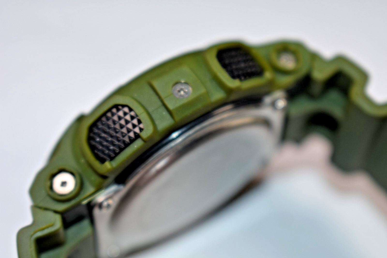 MODIFIED Casio G-Shock GD-100 (3263) Men’s Military Green Watch NEW BATTERY!