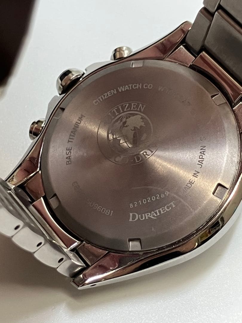 CITIZEN Eco Drive Chronograph E820 S096081