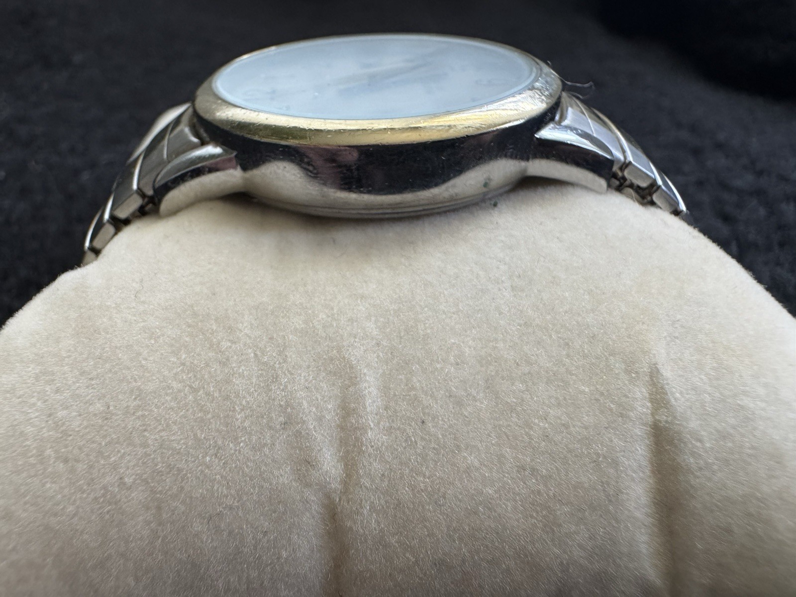 Timex Indiglo Men’s Quartz Watch Date WR30M Stretch Band New Battery Works