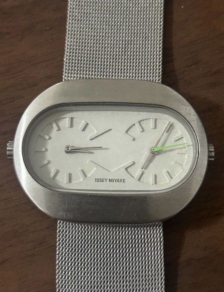 Issey Miyake Watch Double Face Vakio Very Rare Piece