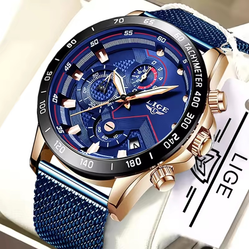 2025 New Fashion Casual Luxury Luminous Waterproof Men’s Quartz Watch