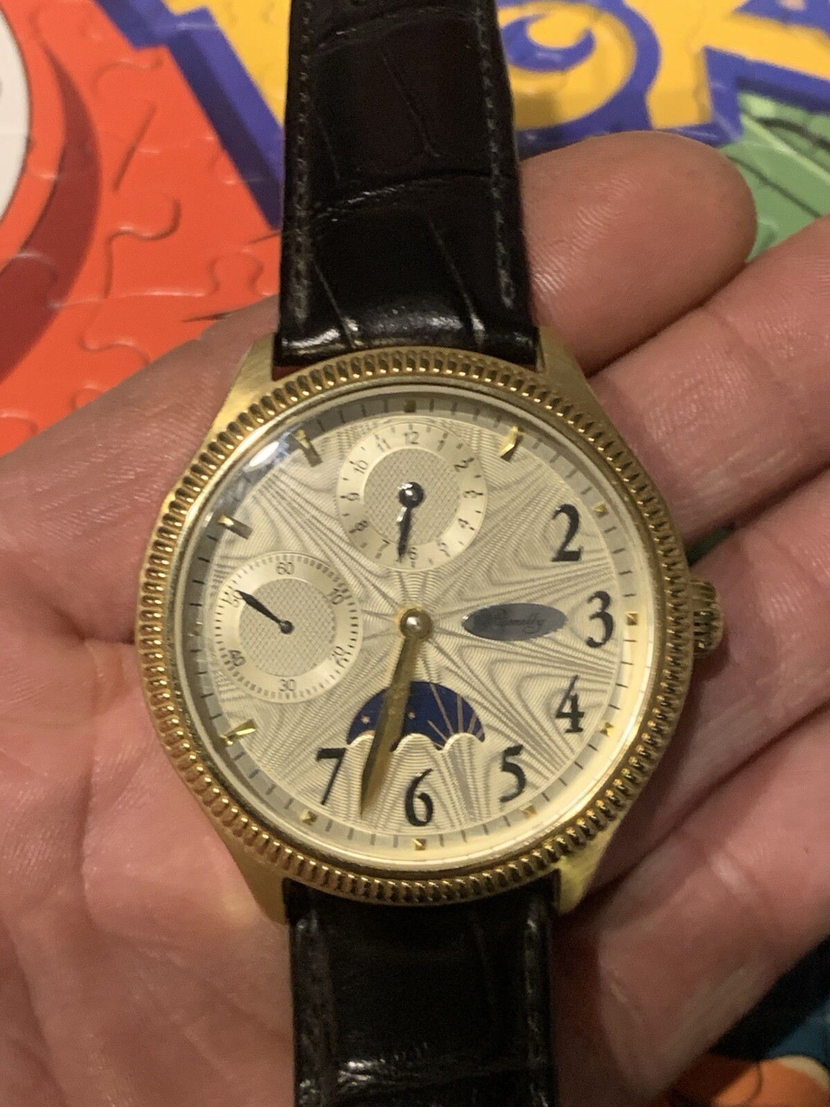 Jean Romilly Watch W Certificate. Never Worn. Custom Made. 1 Of 1. 2016