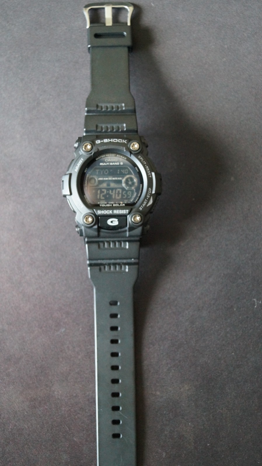 CASIO G-SHOCK GW-7900B Multiband 6 Solar Watch negative case 50mm black 3200