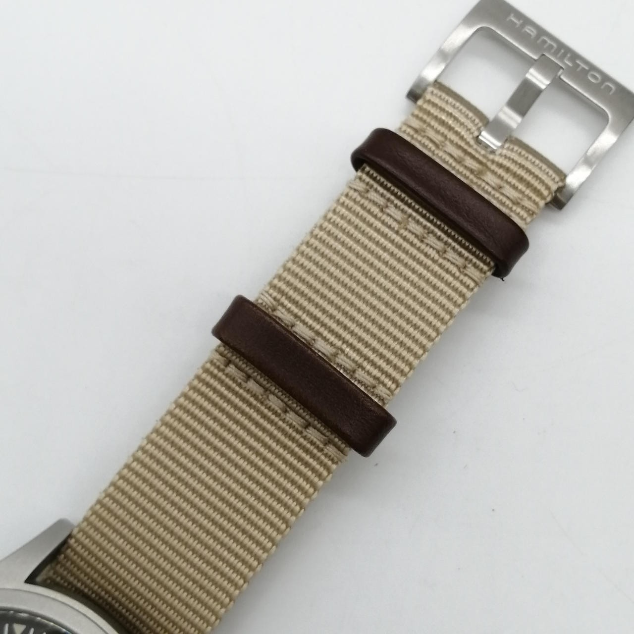HAMILTON Khaki Field Mechanical H694390 Automatic Analog Wristwatch With Box