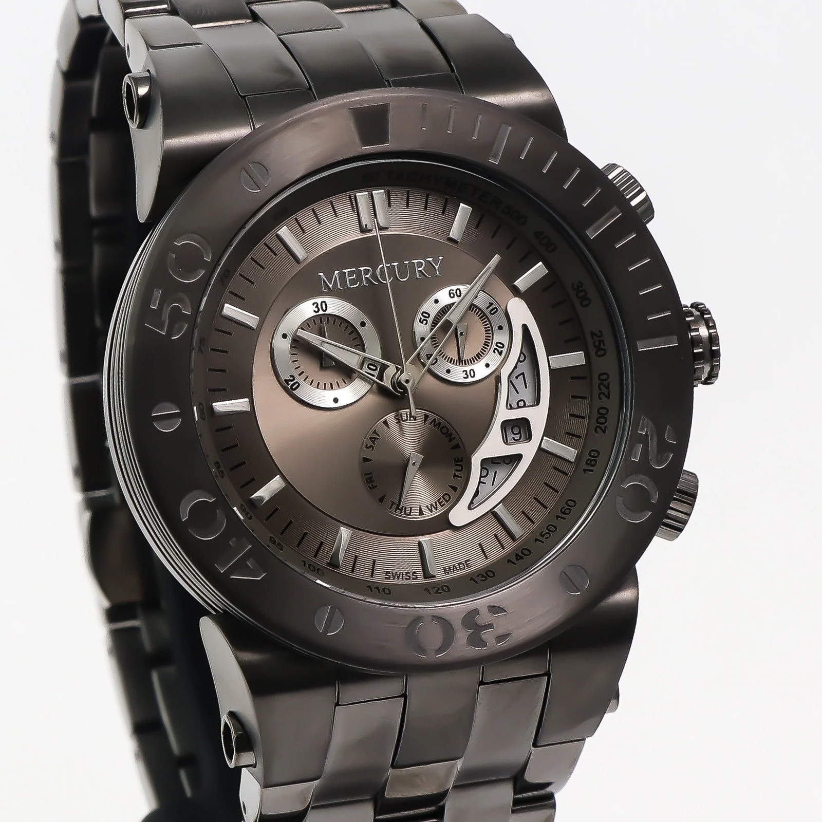 Mercury – Swiss Chronograph – ME10220-BB-2 Swiss Chronograph Quartz 46.5 mm