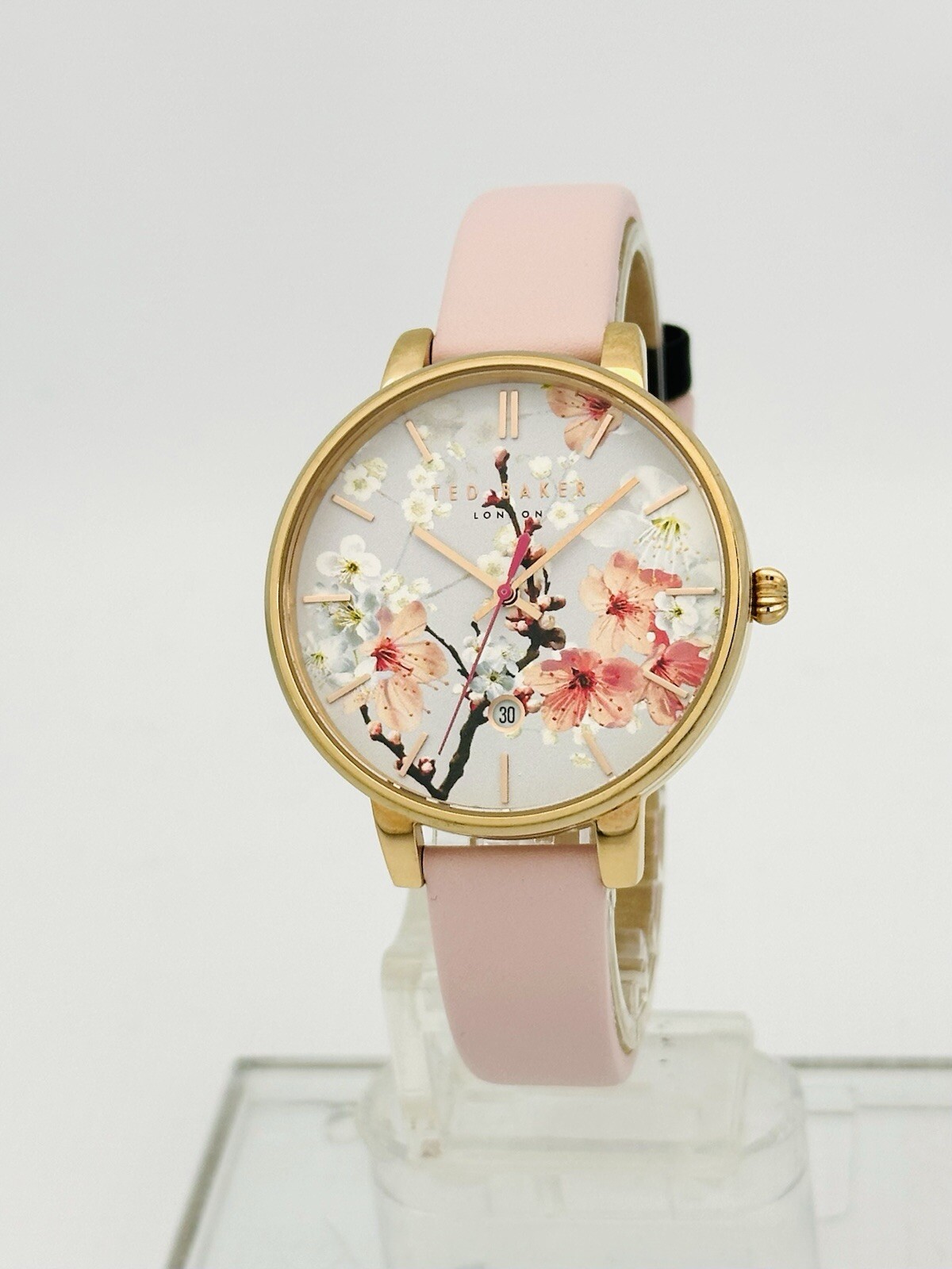 Ted Baker Kate Women’s TE10031545 Multicolour Floral Dial Pink Strap Watch