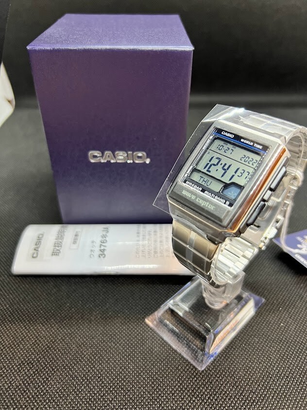 CASIO WAVE CEPTOR WV-59RD-1AJF Men’s Watch Super Illuminator Japan Silver