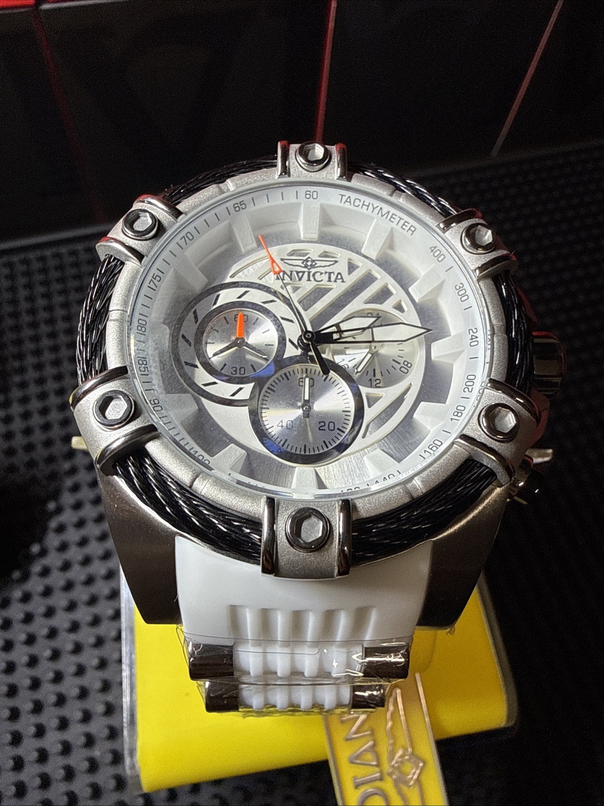 Invicta Bolt Girdex 52mm White Dial 50601