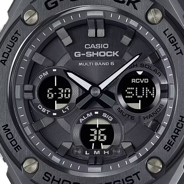 CASIO G-SHOCK G-STEEL GST-W110MS-7AJF MONOTONE Tough Solar Radio Men’s Watch