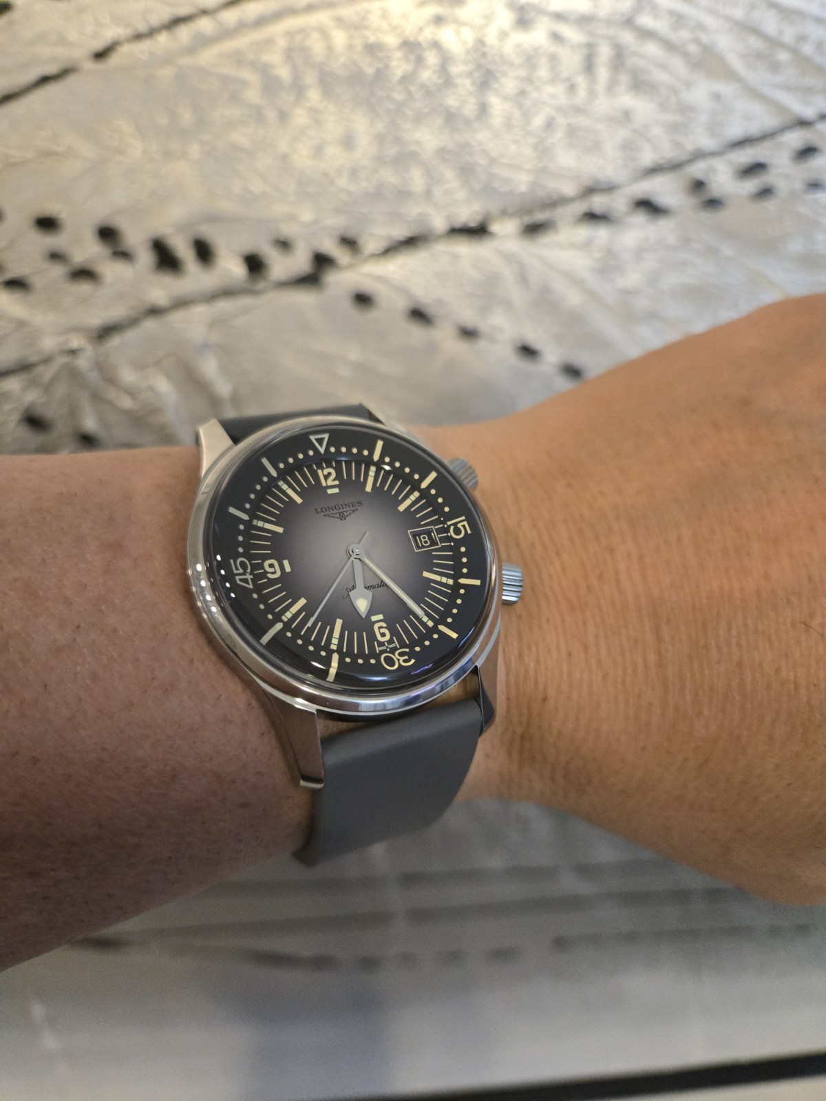 Longines Legend Diver 42 Gray L3.774.4.70.2