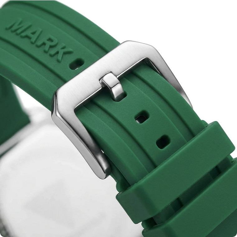 Mark Fairwhale Mens Pool Table Billiards Watch Quartz Rubber Strap FW-5047