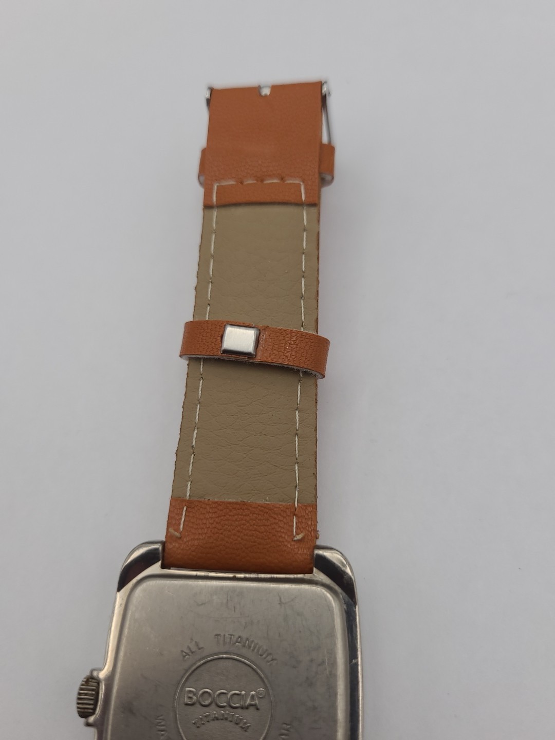 Men’s Boccia Men’s Titanium Quartz Watch New Battery Working