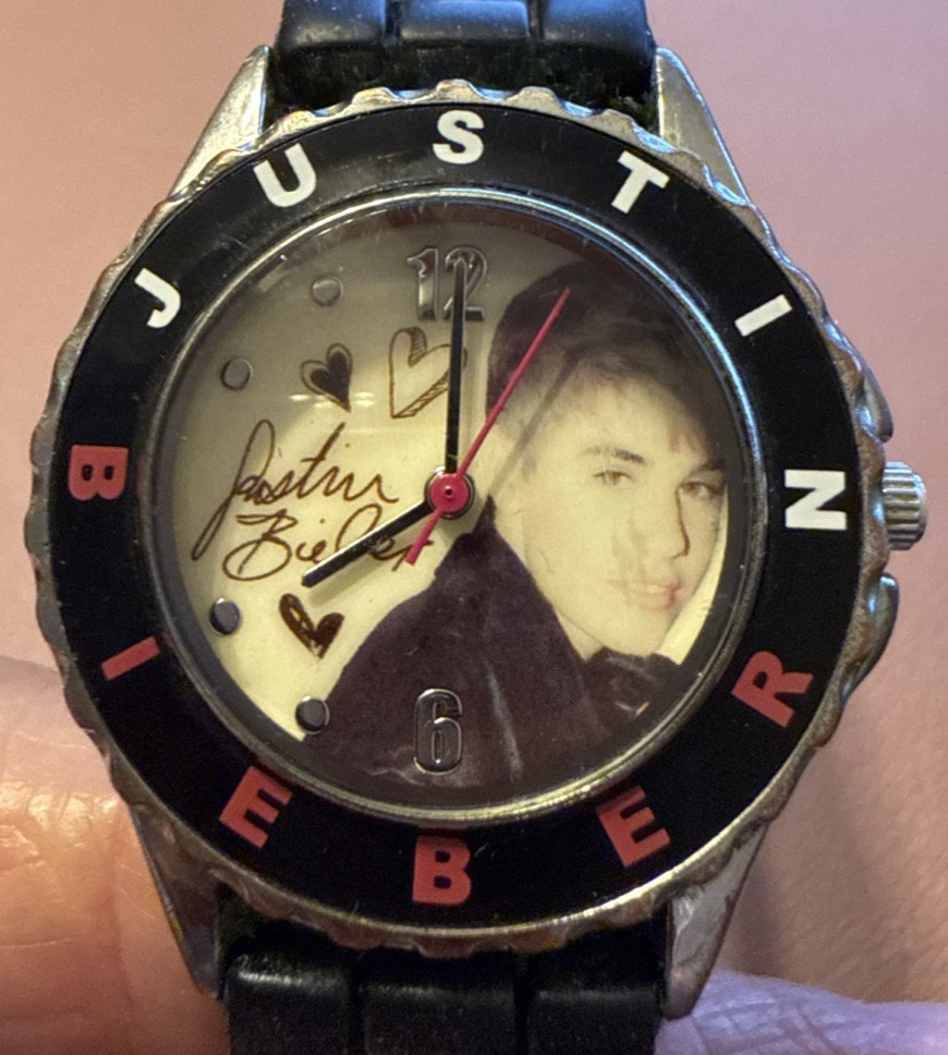 2013 JUSTIN BIEBER Quartz Watch Accutime JB1225A