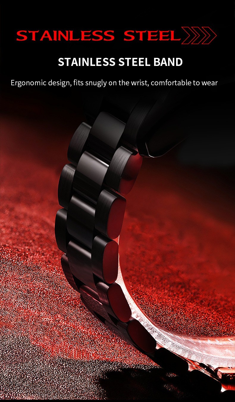 VA VA VOOM Sharingan Rotary Dial Men’s Watch Quartz 360 ° Rotating Luxury 3ATM