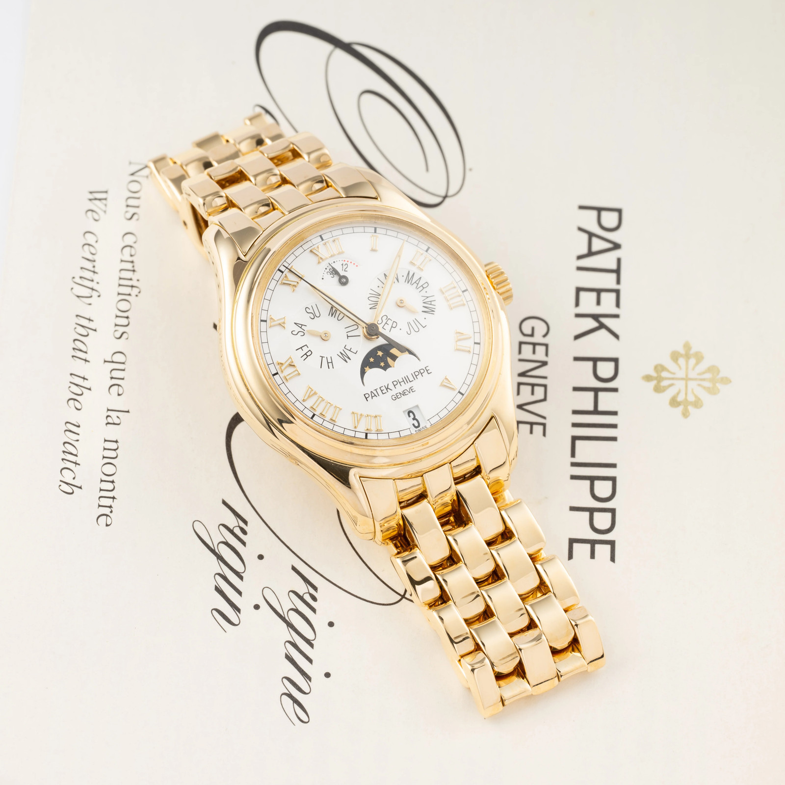 Patek Philippe Annual Calendar 5036/1J-001 Mens Watch Box Papers
