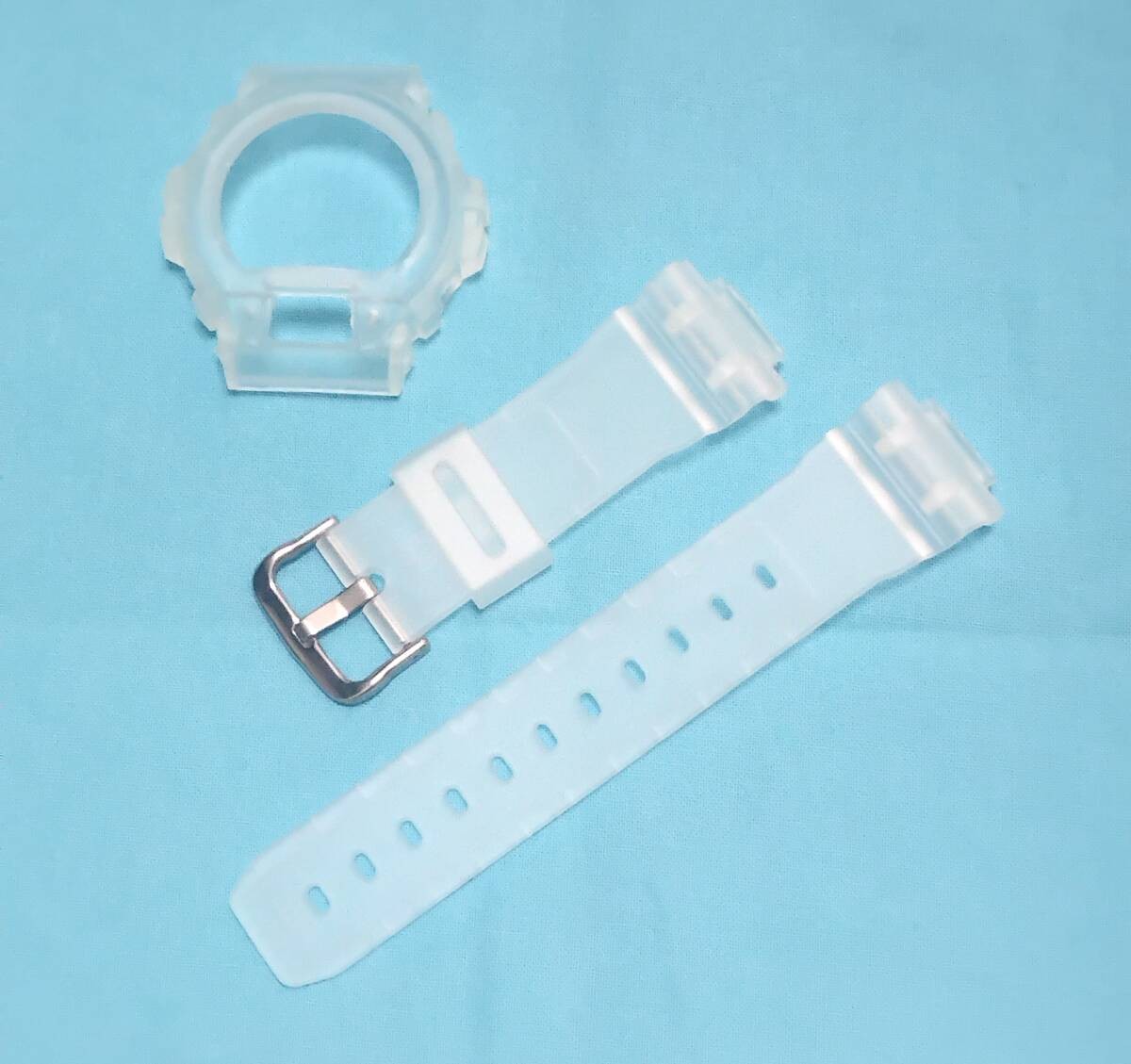 [Unused] G-SHOCK DW-6900 Bezel Belt Set Clear Skeleton Compatible Product