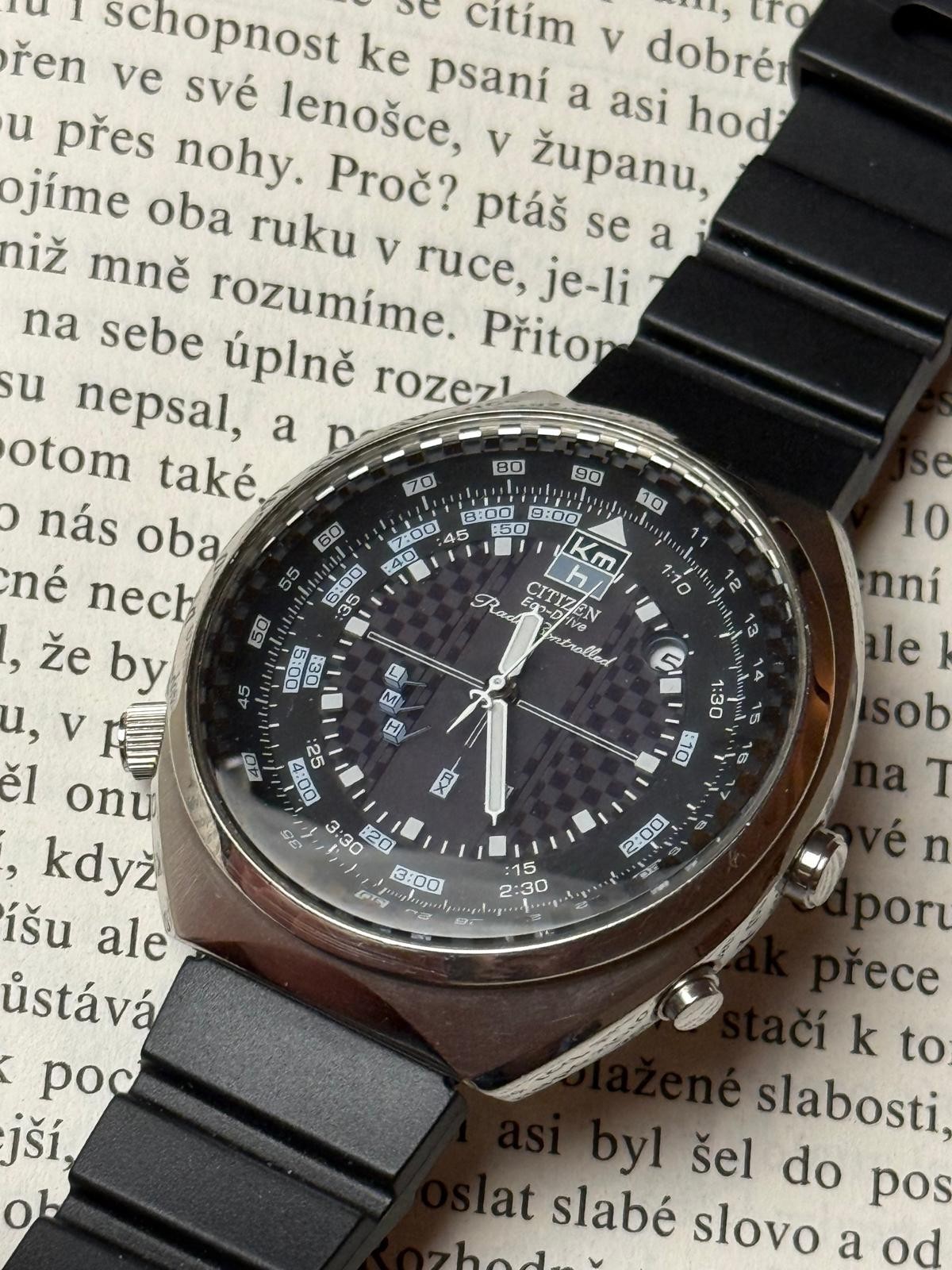 citizen eco-drive mens radio controlled watch