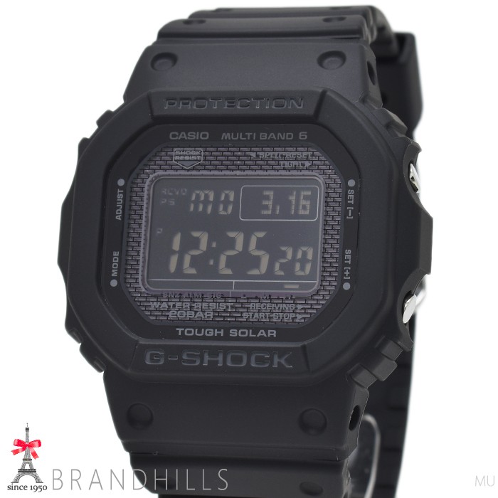 Casio G SHOCK Men’s Watch 5000 Series Solar Radio Digital SS Resin GW 5000HS 1JF