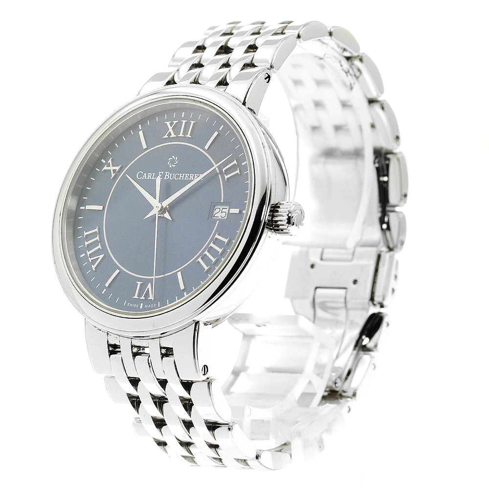 BUCHERER Carl F. Adamavi Date Automatic Men’s Watch 10314.08 Used