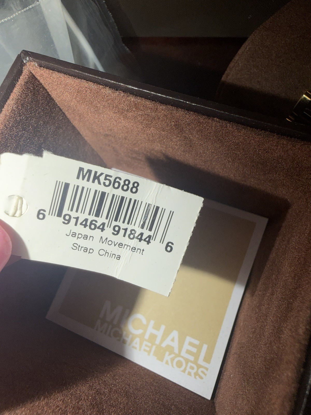 Michael Kors MK5688 Quartz Chronograph Date Gold Dial Tortoise Band Watch