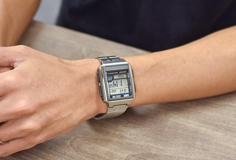 CASIO WAVE CEPTOR WV-59RD-1AJF Men’s Watch Digital Silver NEW Japan