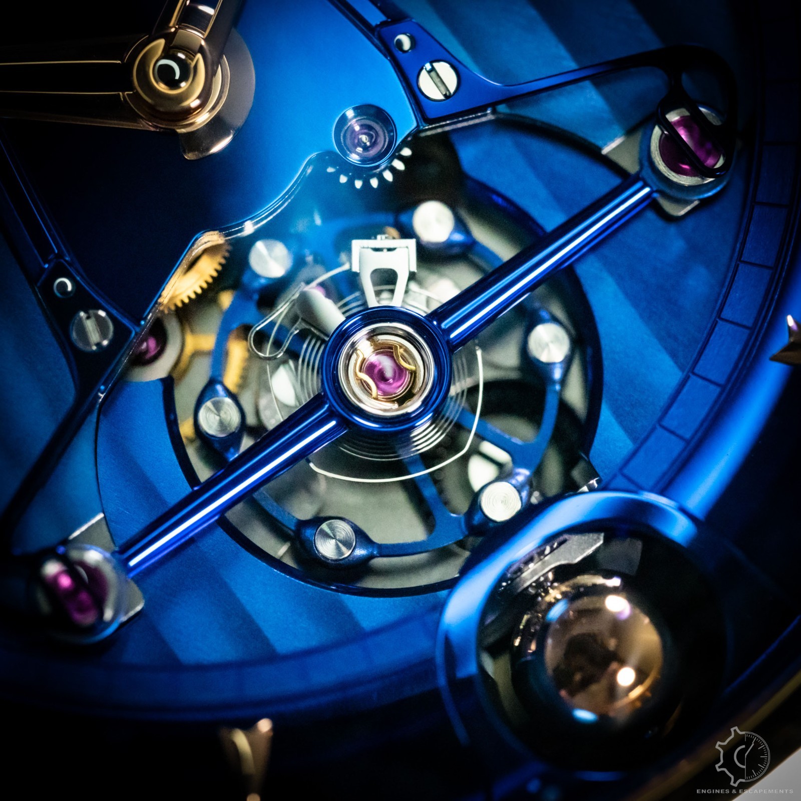 De Bethune DB28 Kind of Gold Blue Titanium Rose Gold DB28BRUS Box & Papers