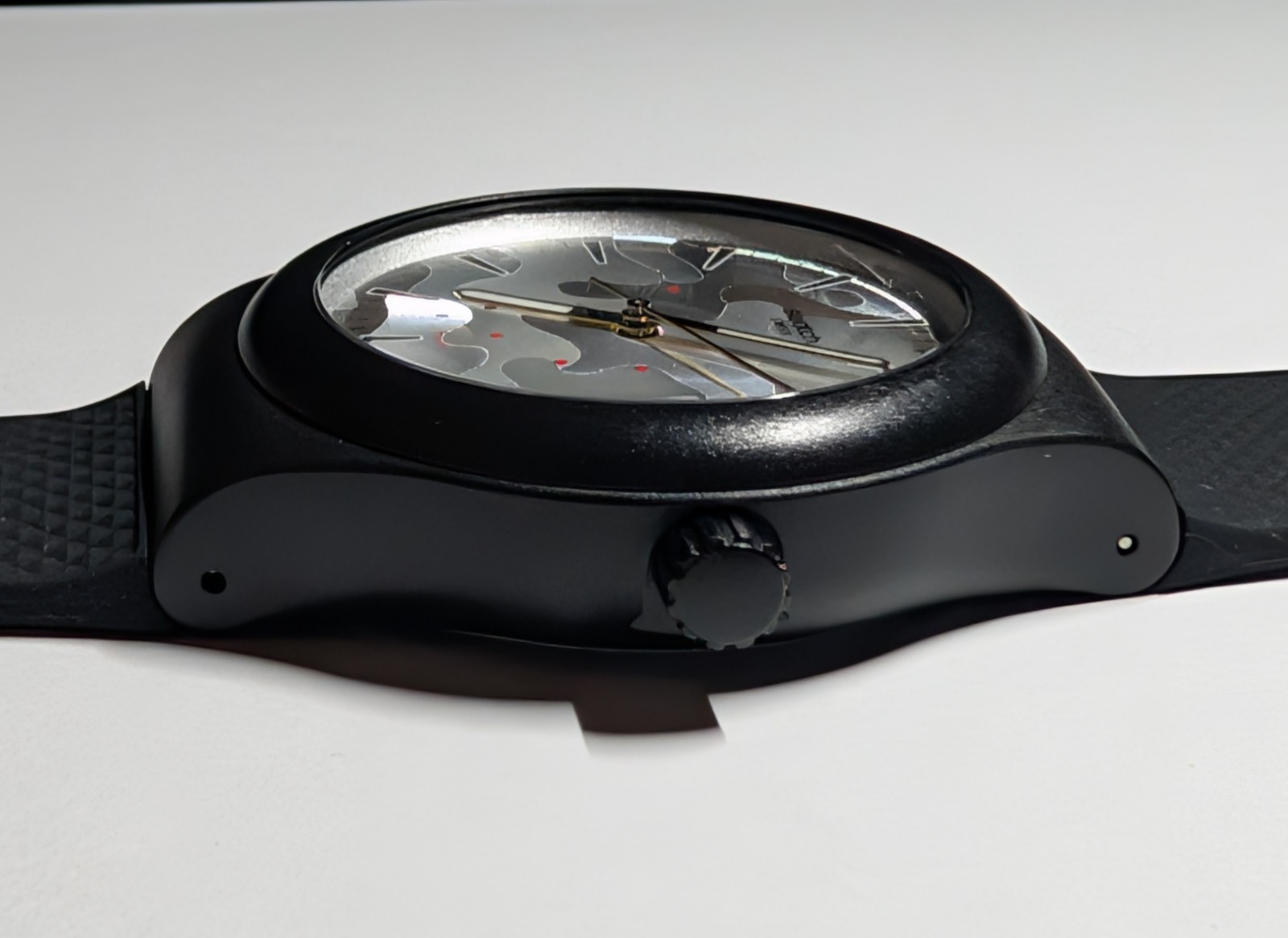 SWATCH | SISTEM KAMU (SUTB407) – Automatic (SISTEM 51) Watch – 42mm Black/Silver