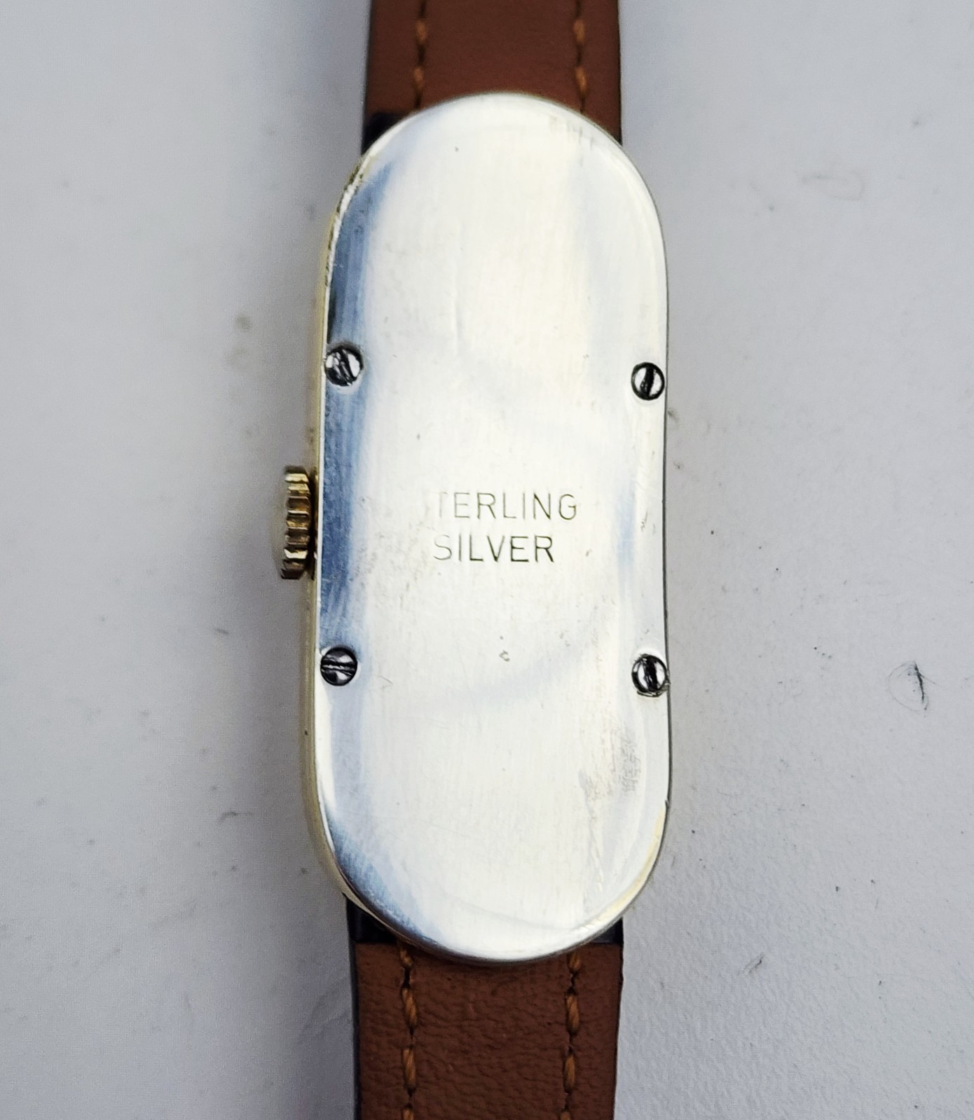 Ultra RARE,UNIQUE Women’s SWISS Vintage 925 STERLING SILVER Watch RETO DESIGN.