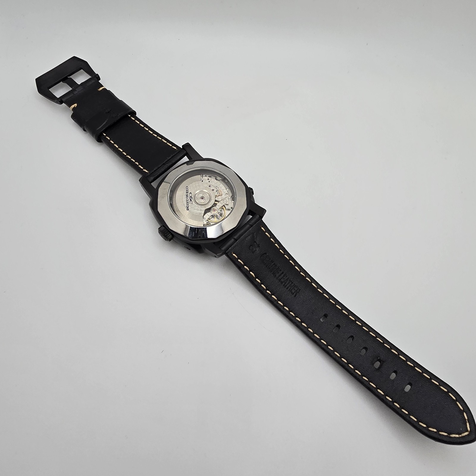 Custom-Built Automatic Watch – 45mm Power-Reserve “Big Boy”